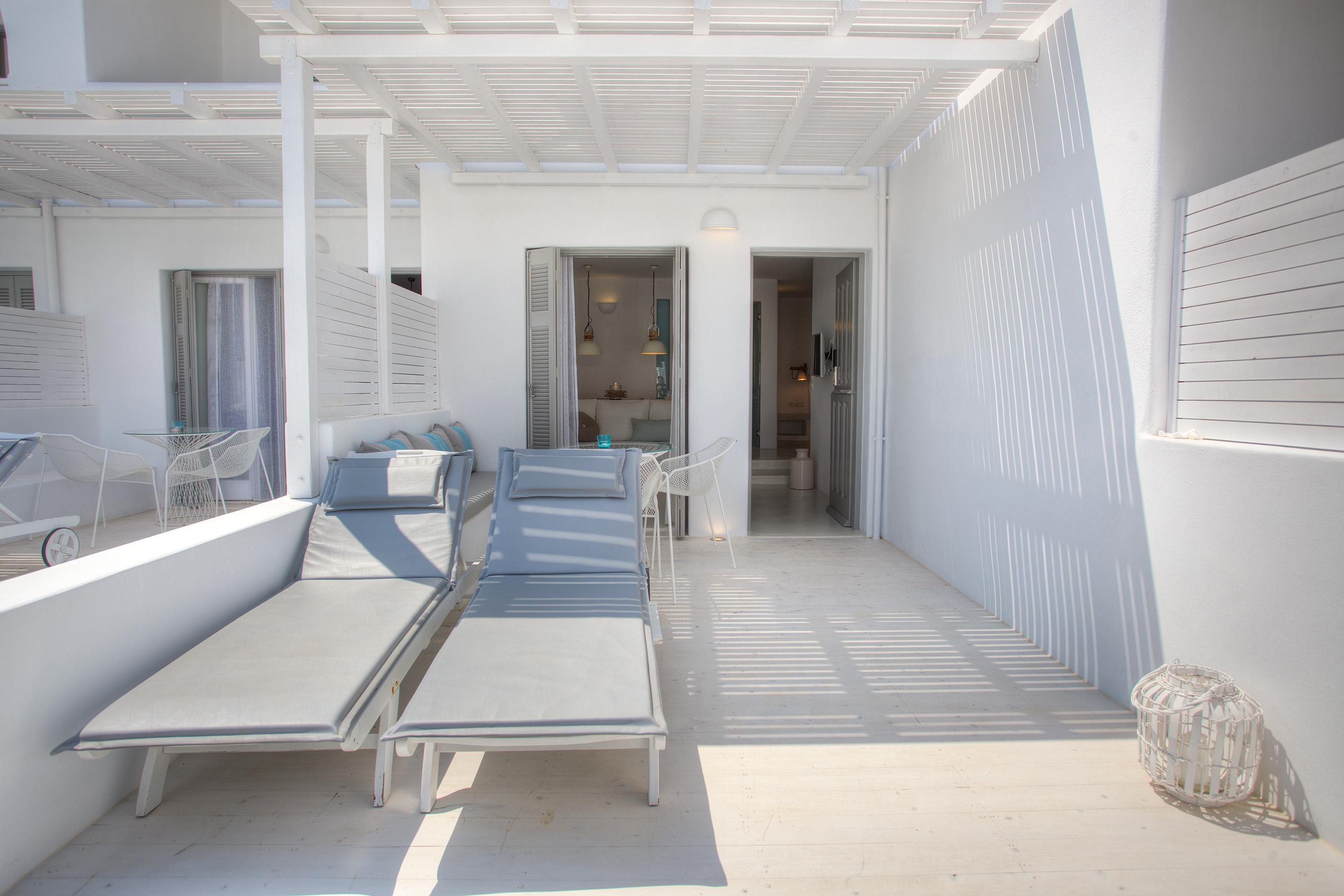 Andronis Minois Hotel Parasporos ภายนอก รูปภาพ