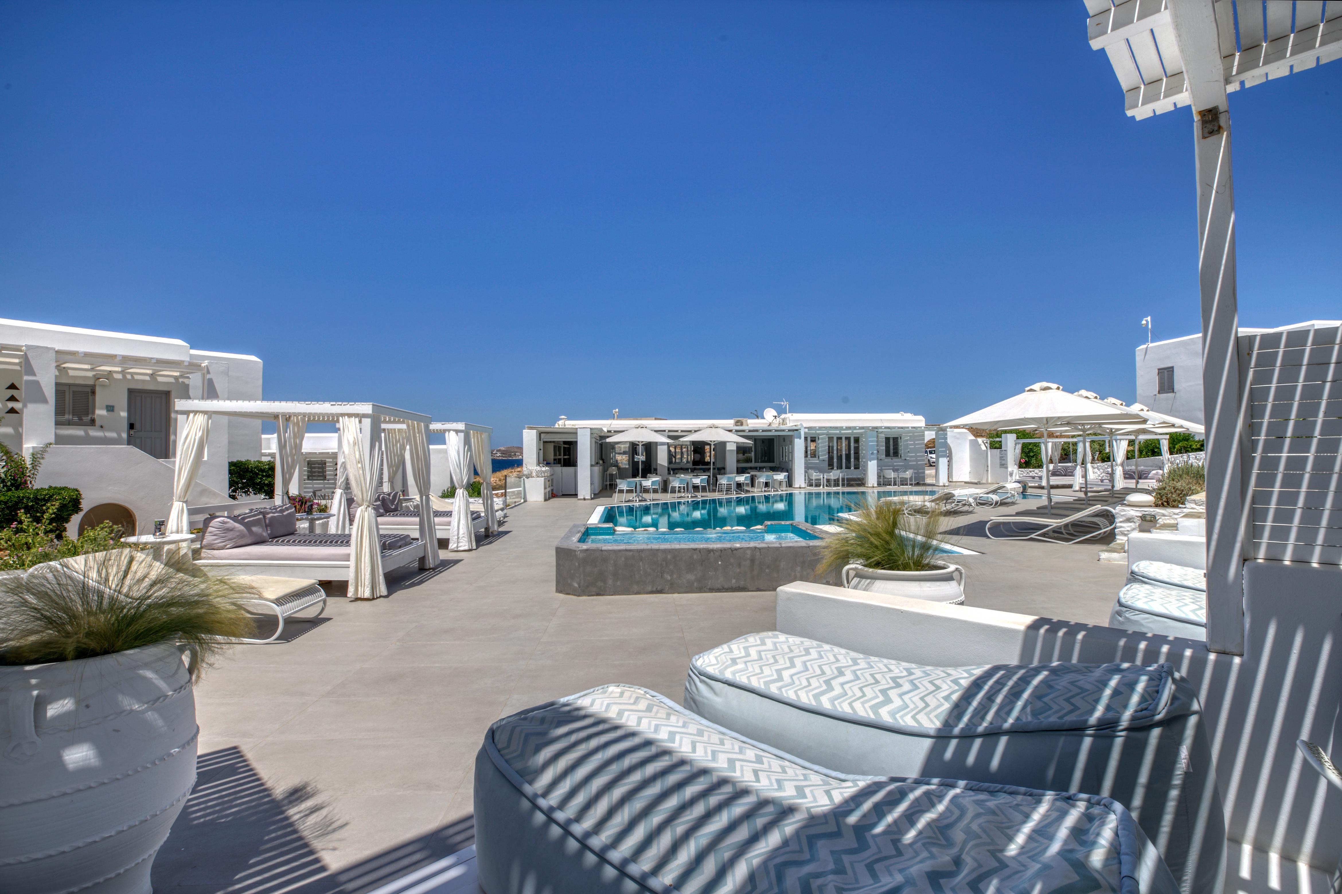 Andronis Minois Hotel Parasporos ภายนอก รูปภาพ