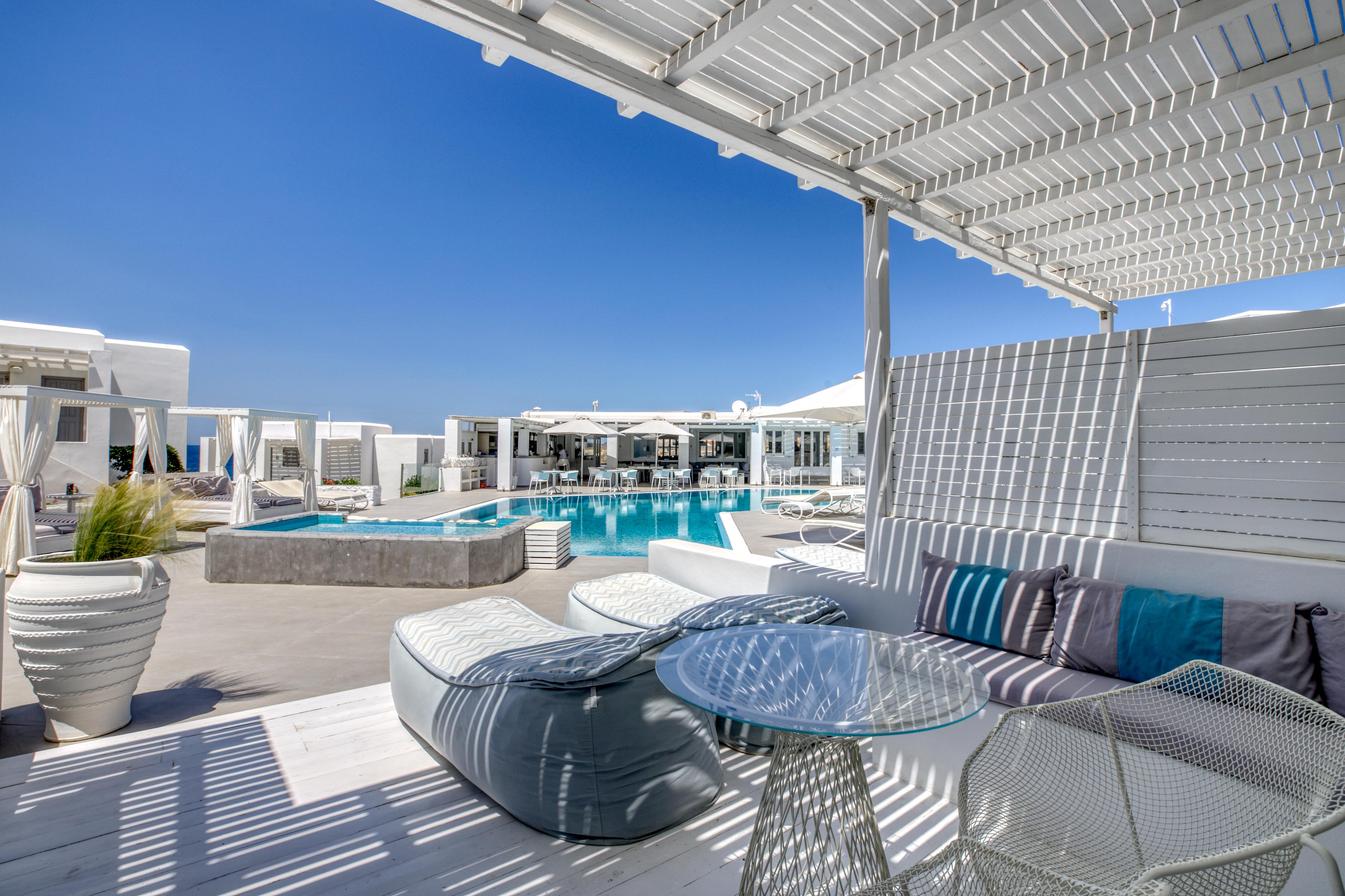 Andronis Minois Hotel Parasporos ภายนอก รูปภาพ