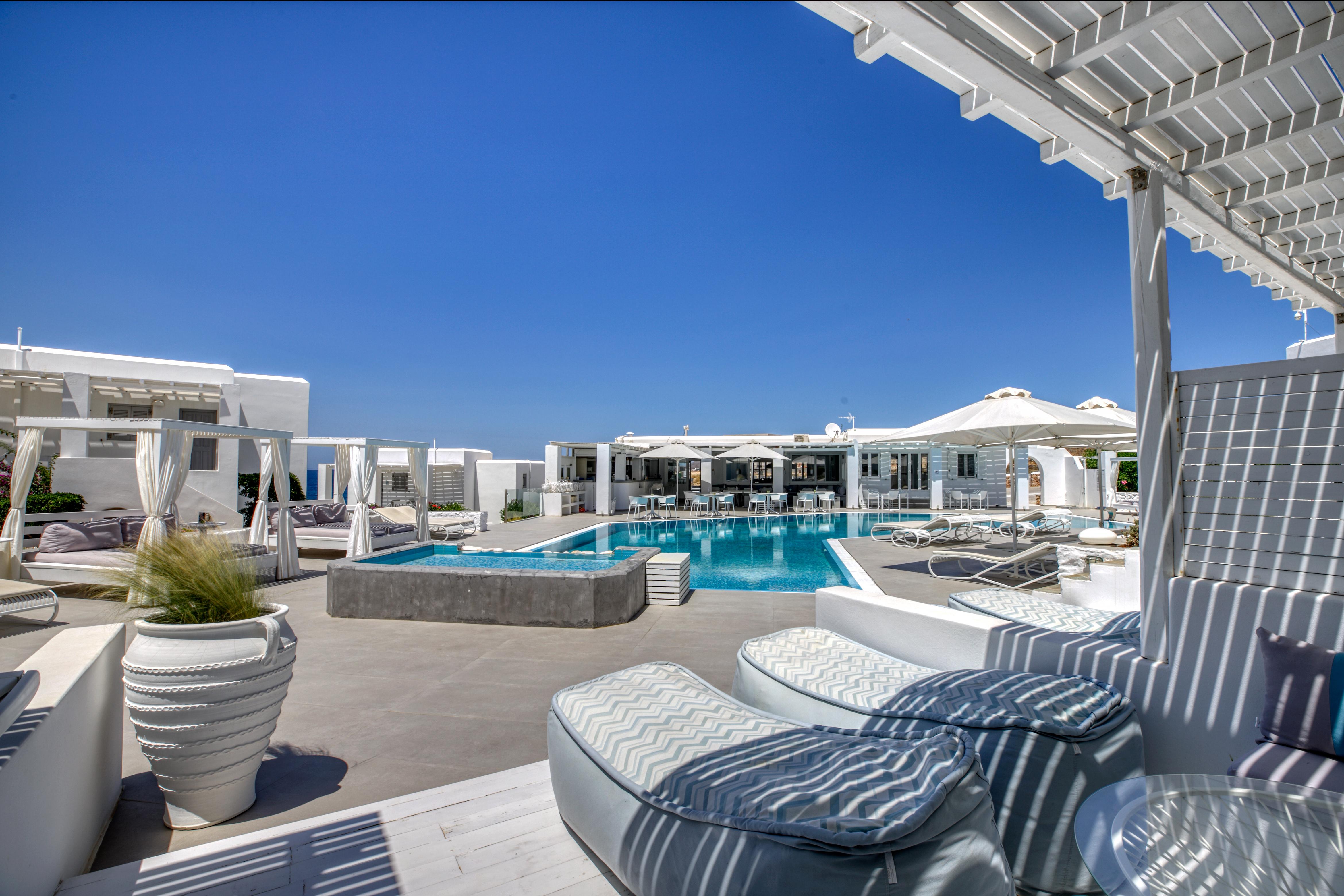 Andronis Minois Hotel Parasporos ภายนอก รูปภาพ