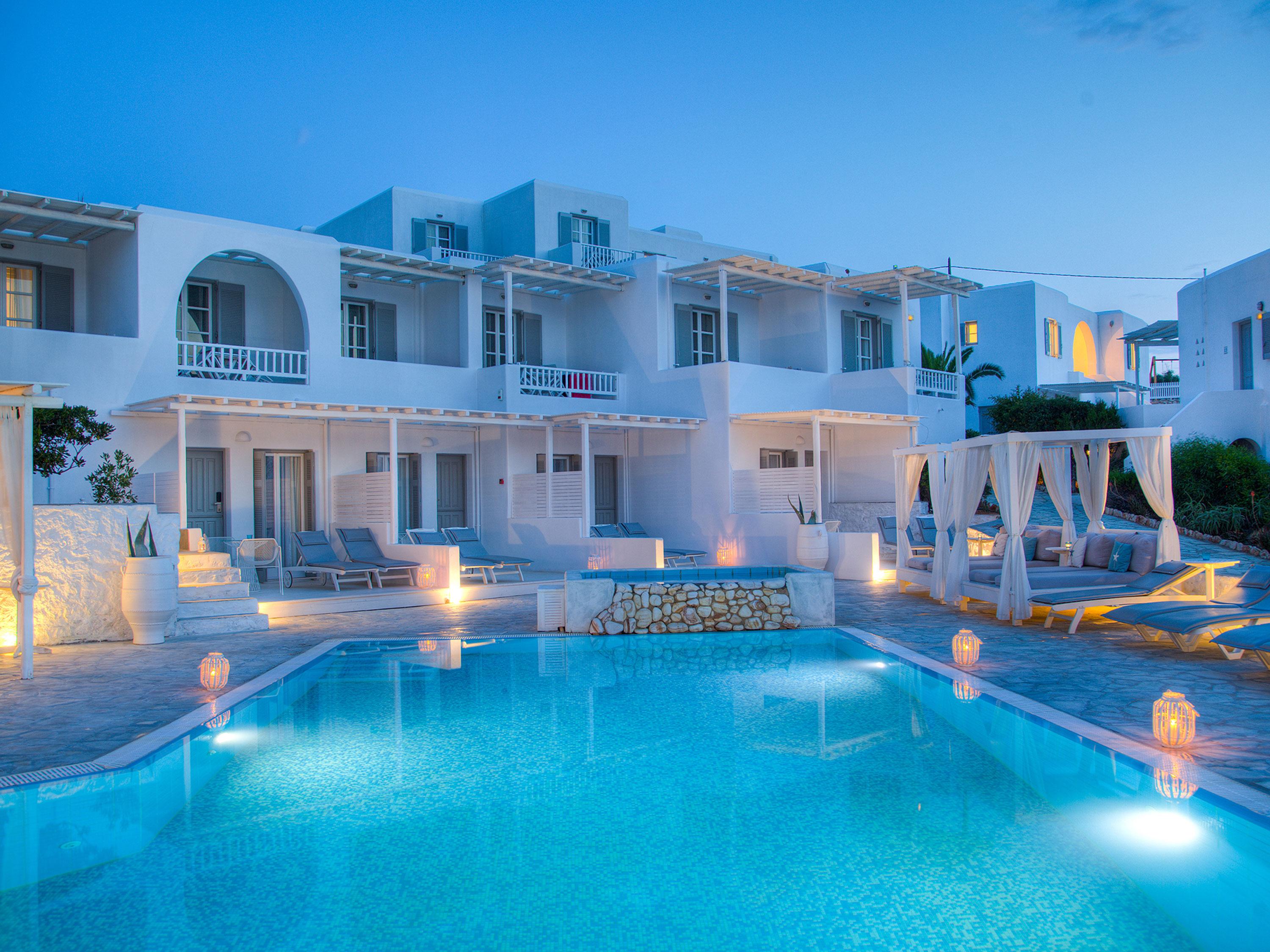Andronis Minois Hotel Parasporos ภายนอก รูปภาพ