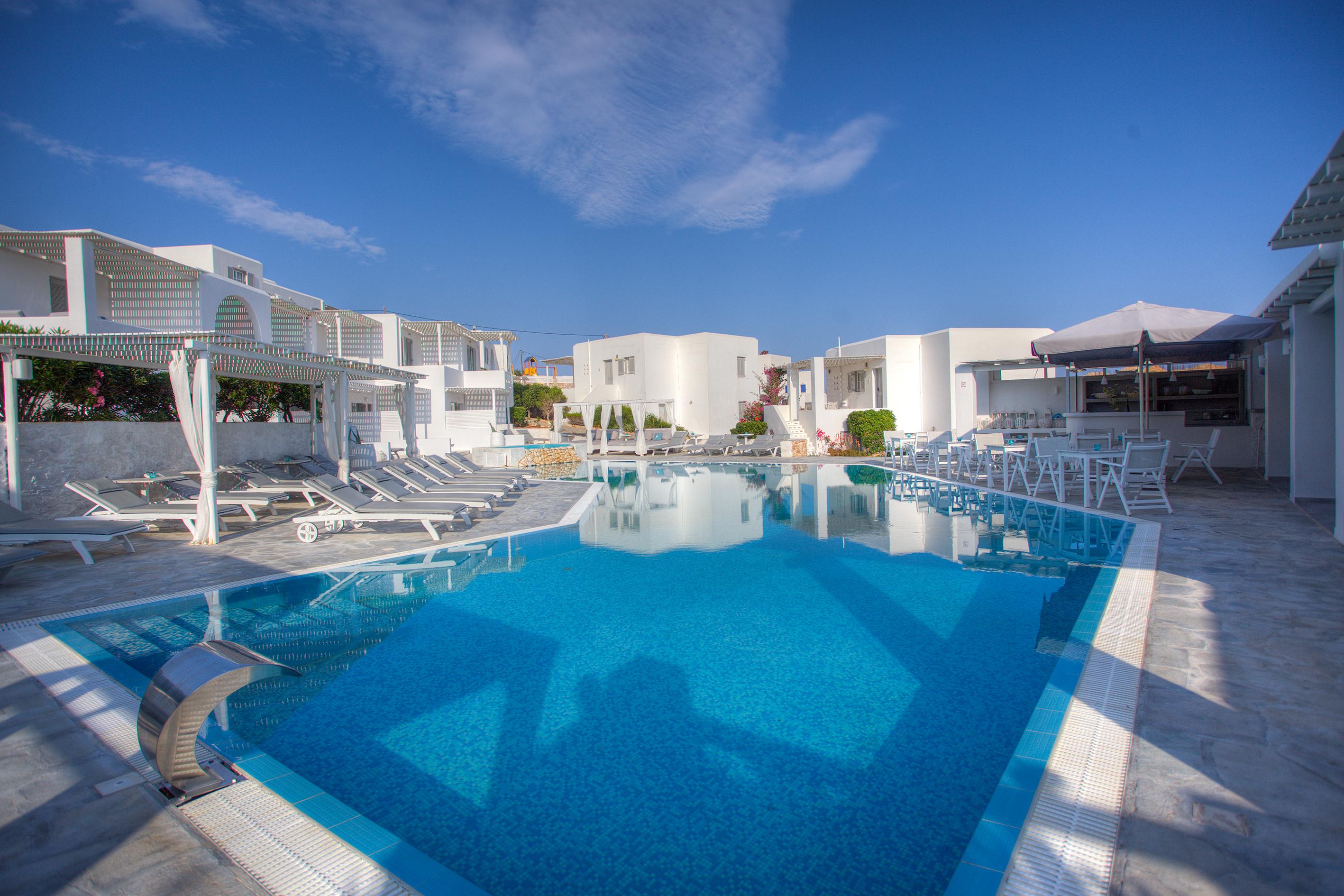 Andronis Minois Hotel Parasporos ภายนอก รูปภาพ