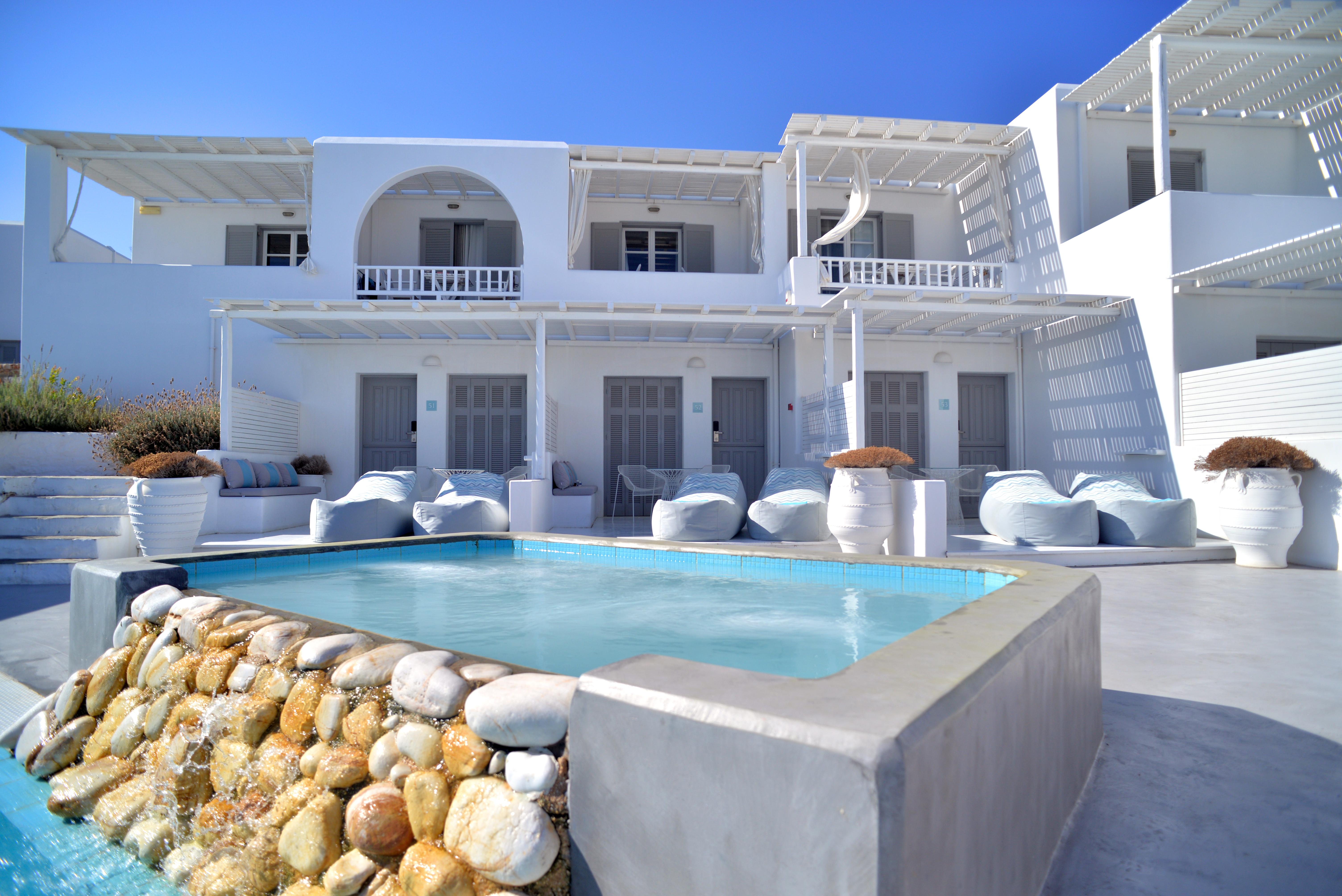 Andronis Minois Hotel Parasporos ภายนอก รูปภาพ