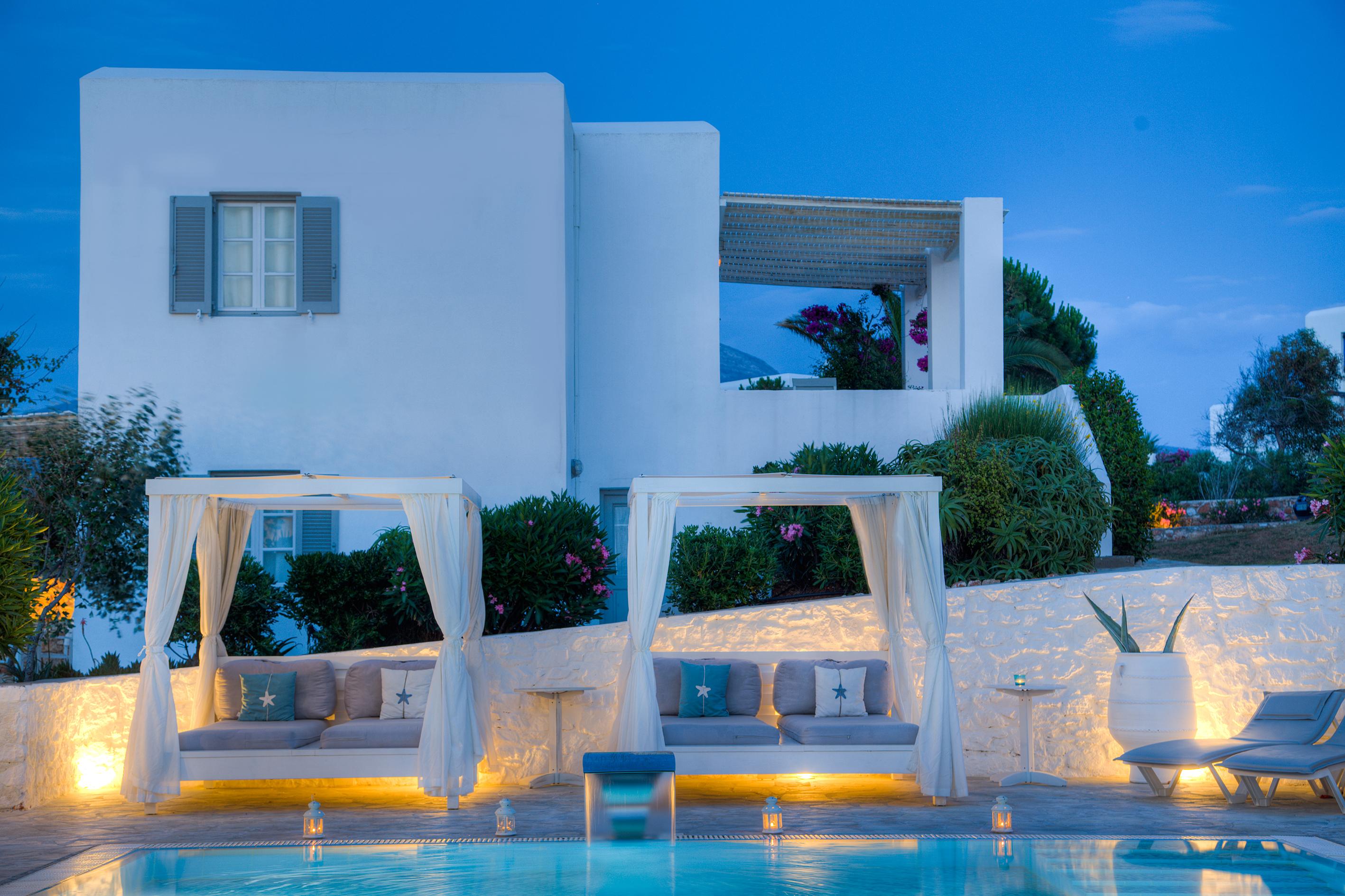 Andronis Minois Hotel Parasporos ภายนอก รูปภาพ