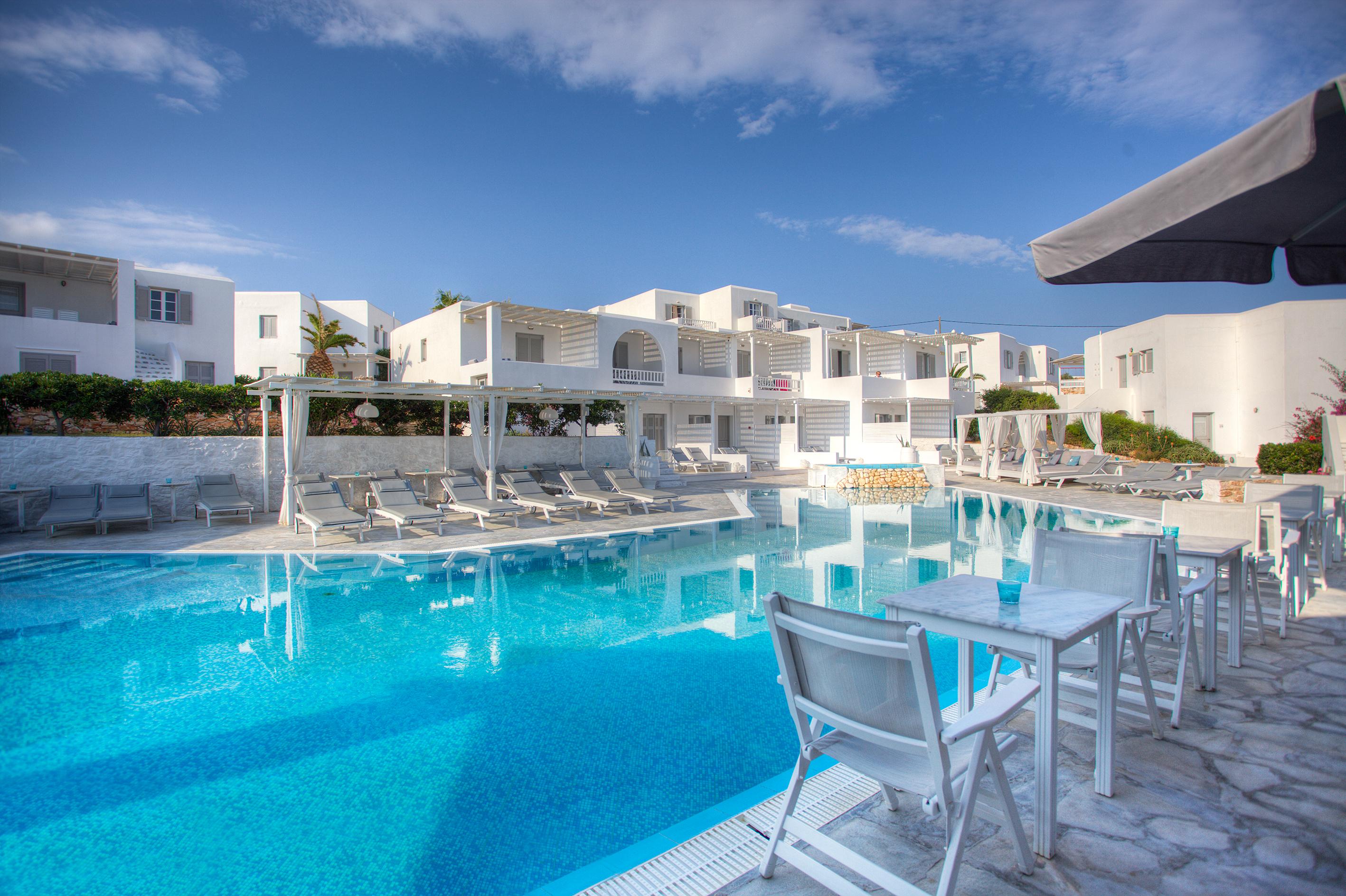 Andronis Minois Hotel Parasporos ภายนอก รูปภาพ