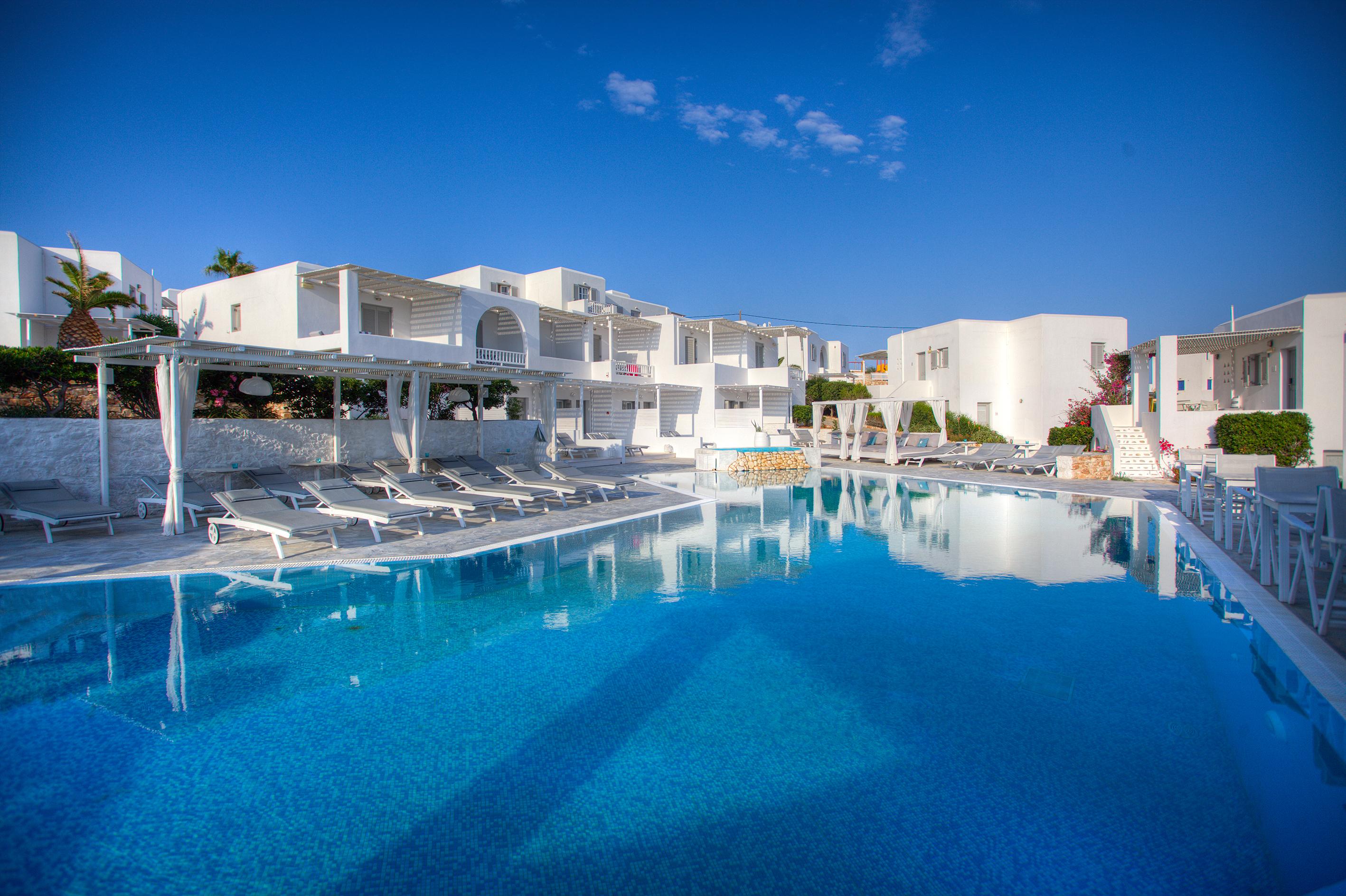 Andronis Minois Hotel Parasporos ภายนอก รูปภาพ