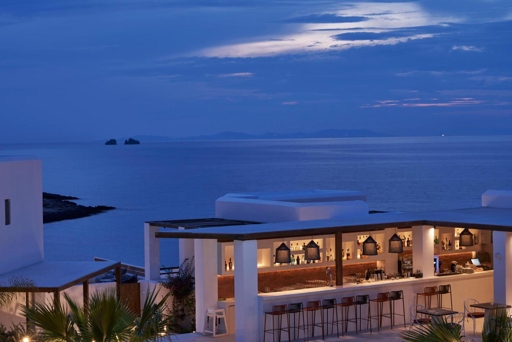 Andronis Minois Hotel Parasporos ภายนอก รูปภาพ