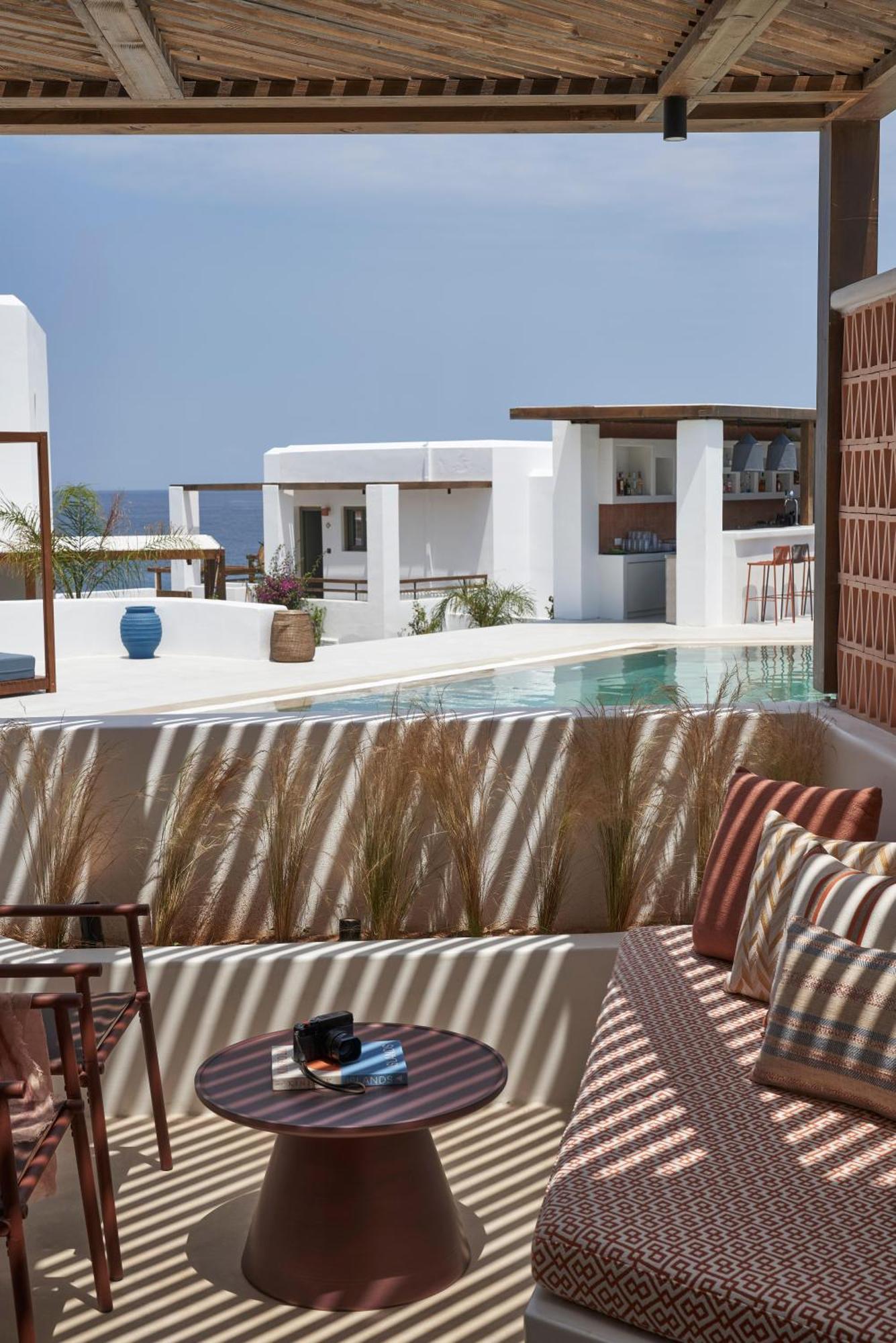 Andronis Minois Hotel Parasporos ภายนอก รูปภาพ