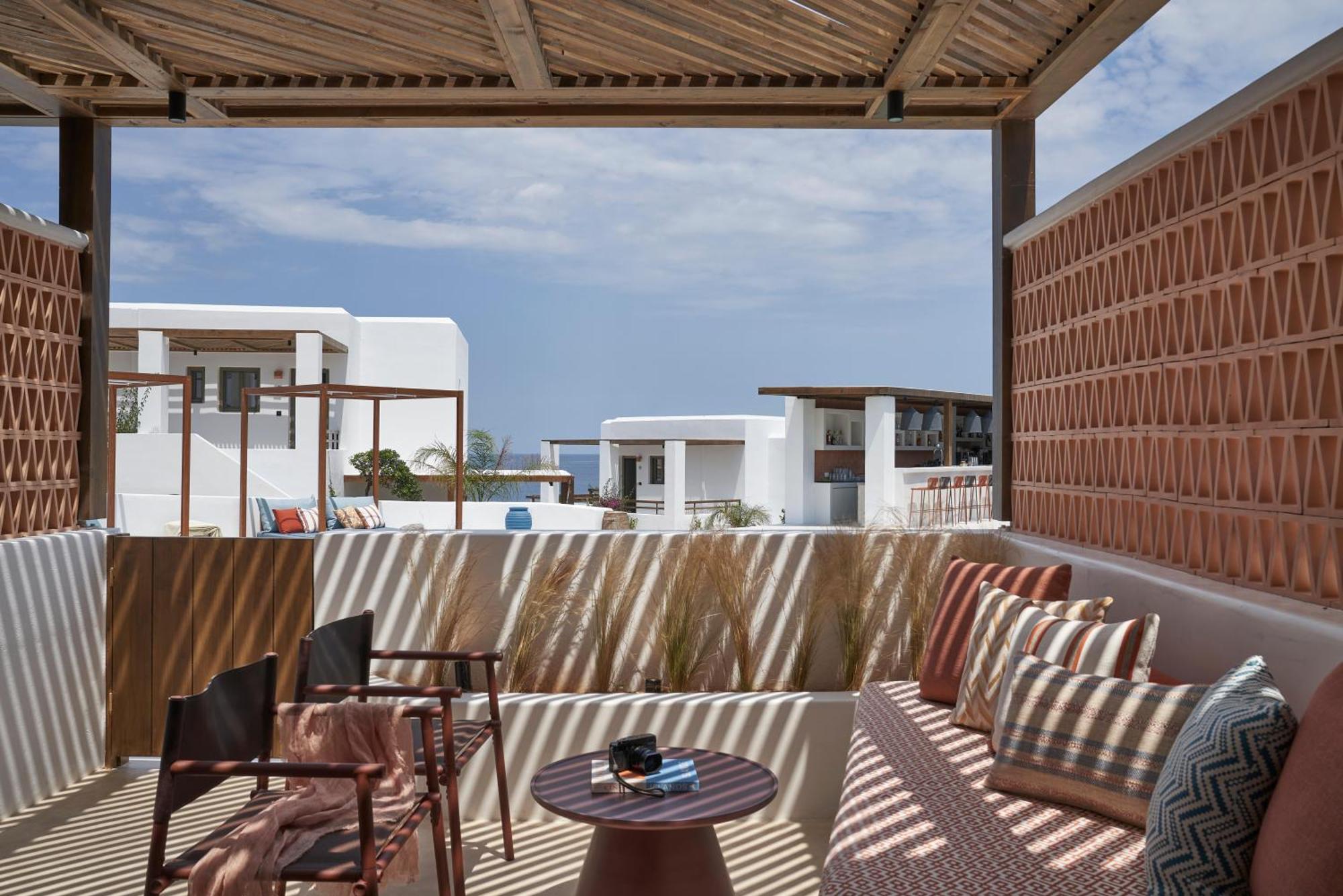 Andronis Minois Hotel Parasporos ภายนอก รูปภาพ