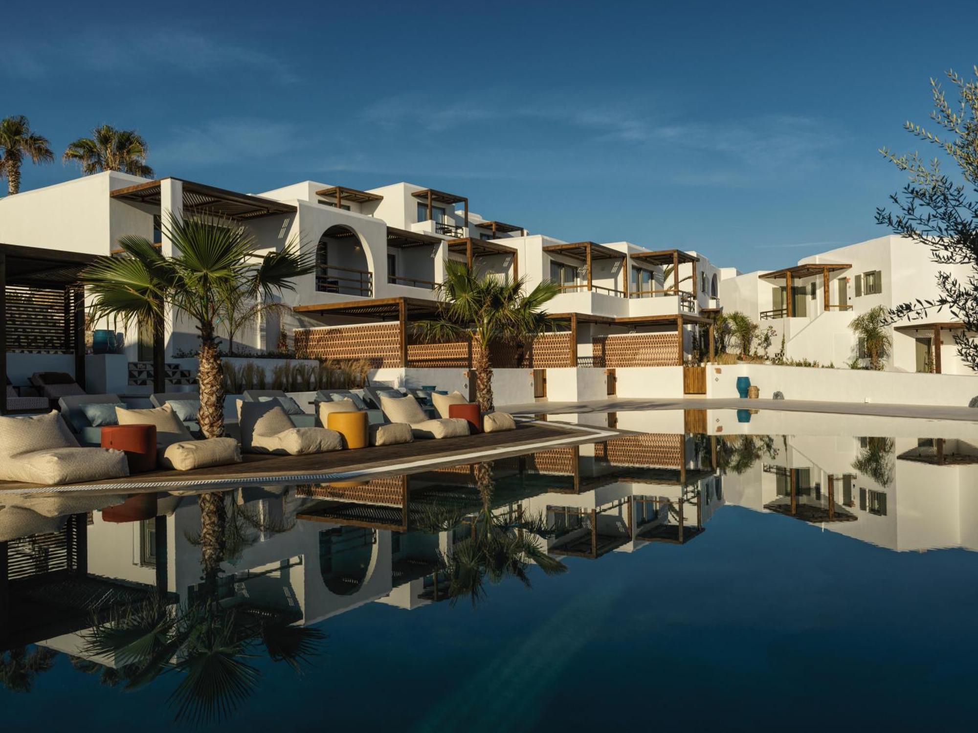 Andronis Minois Hotel Parasporos ภายนอก รูปภาพ
