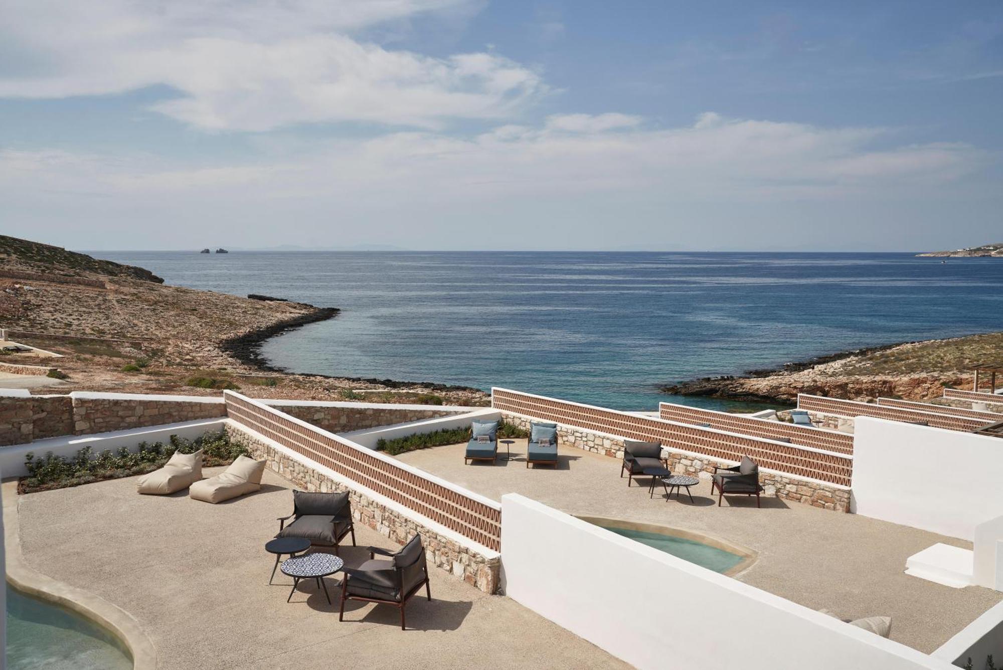 Andronis Minois Hotel Parasporos ภายนอก รูปภาพ