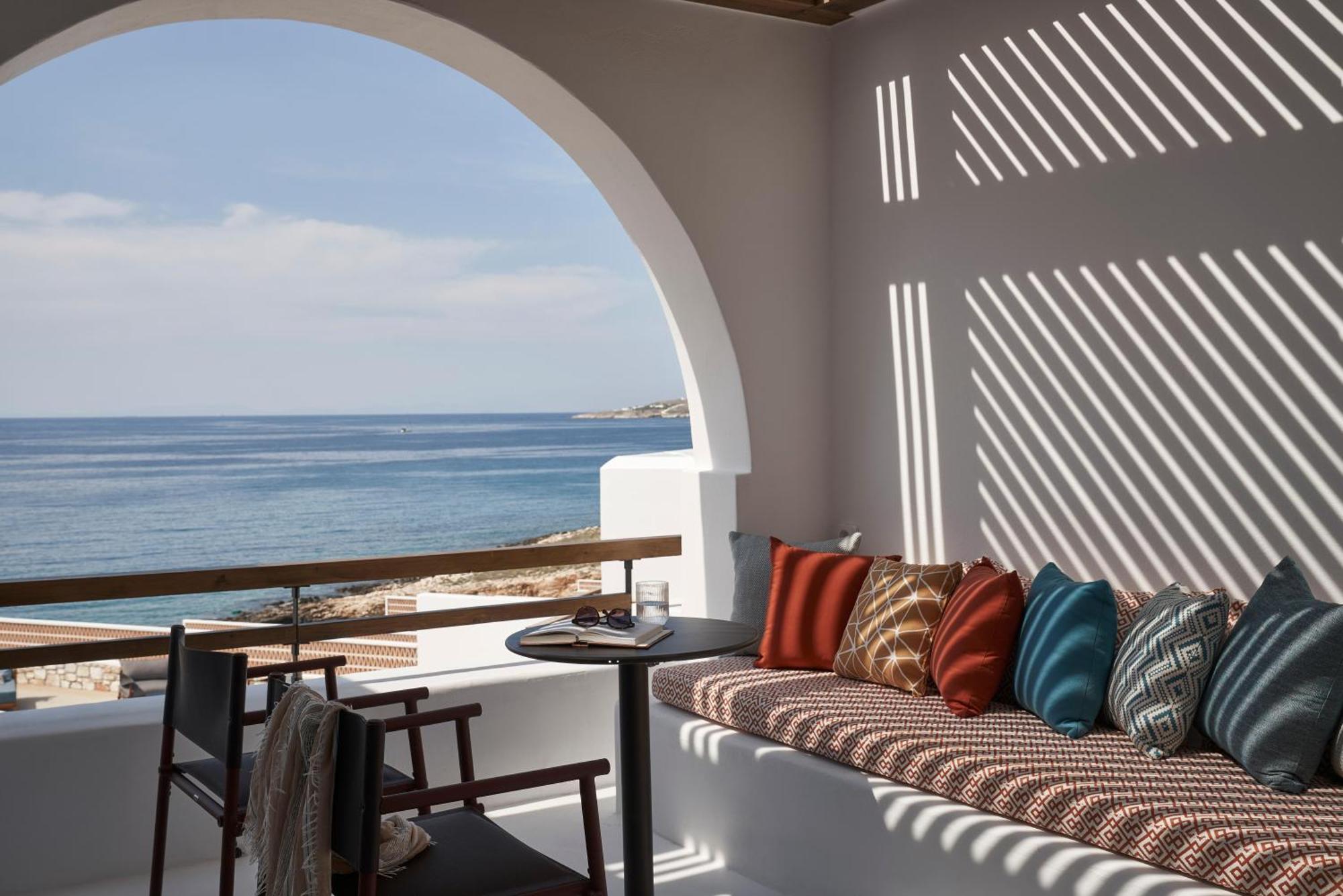Andronis Minois Hotel Parasporos ภายนอก รูปภาพ